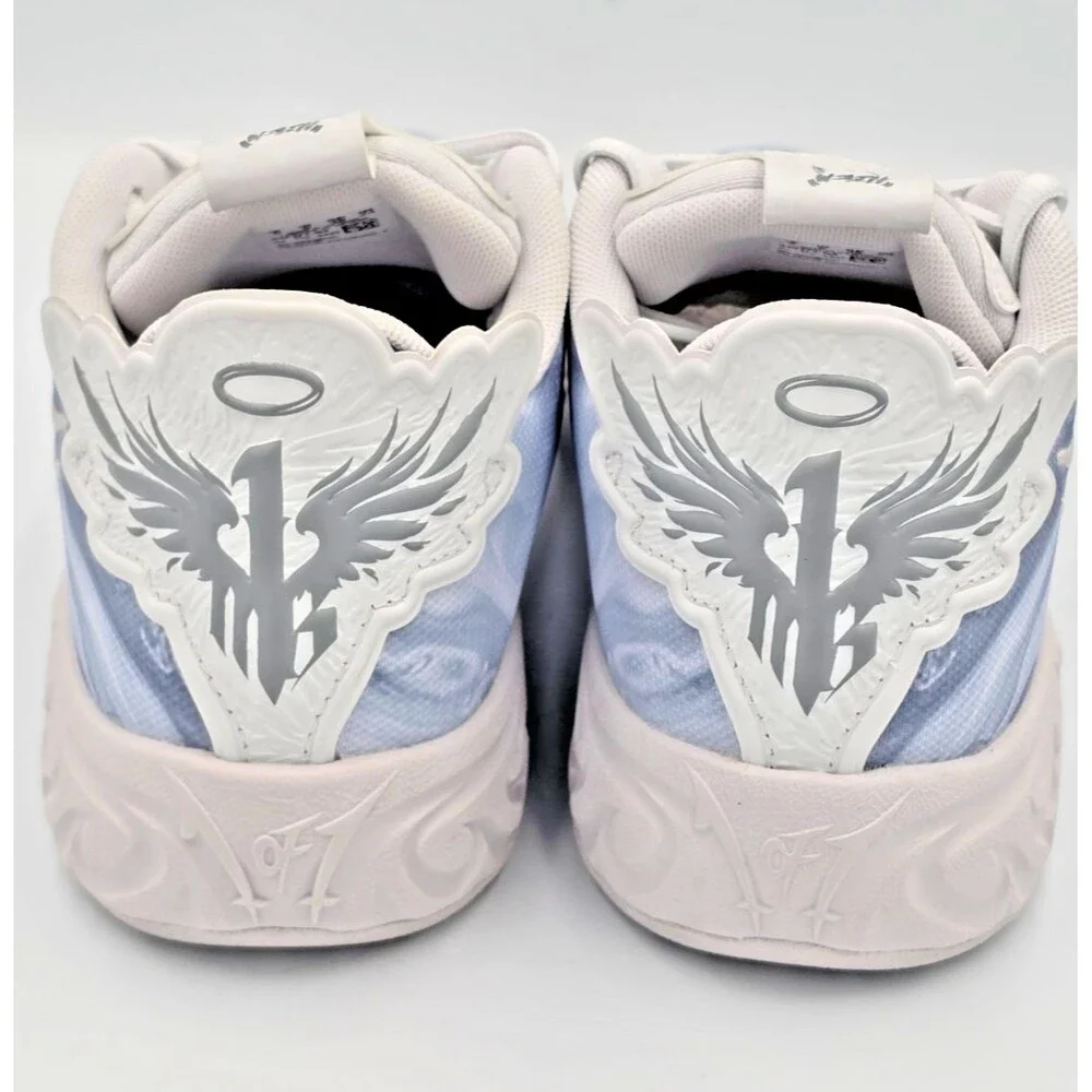PUMA LaMelo Ball MB.04 Lo Team Feather Gray 6Y | 7.5W NIB 312177 03